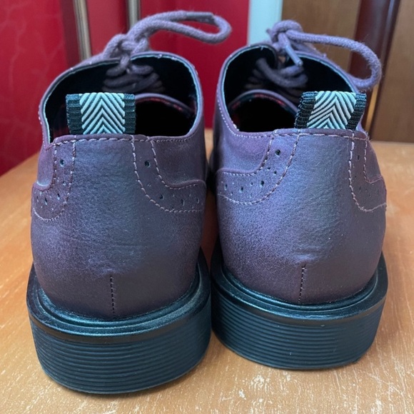 Y2K Mudd Deep Purple Oxford Shoes - Picture 3 of 9